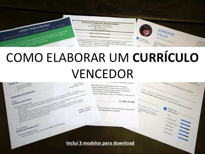 Currículo para preencher
