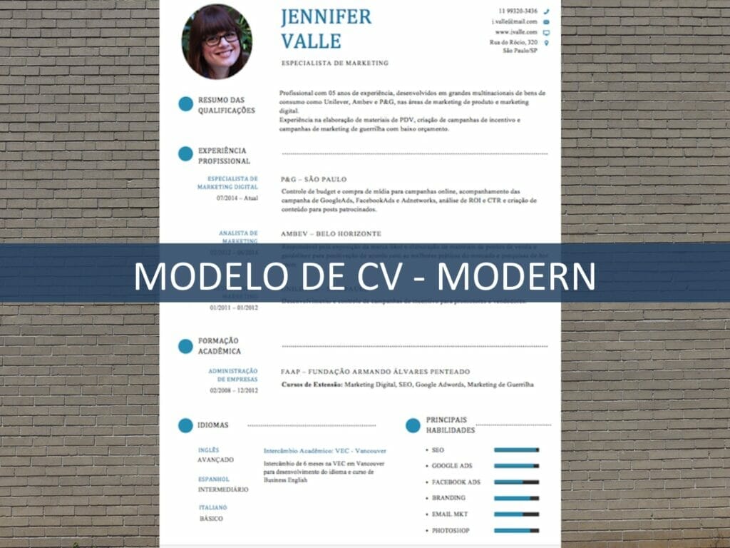 Modelo de CV