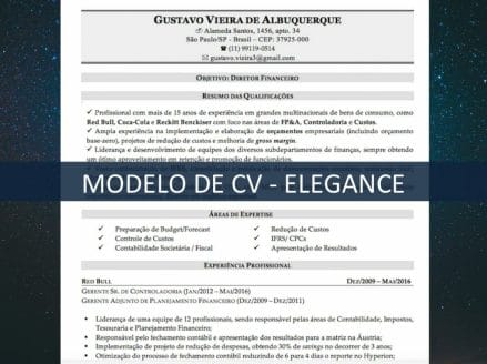 Modelo de CV - Elegance