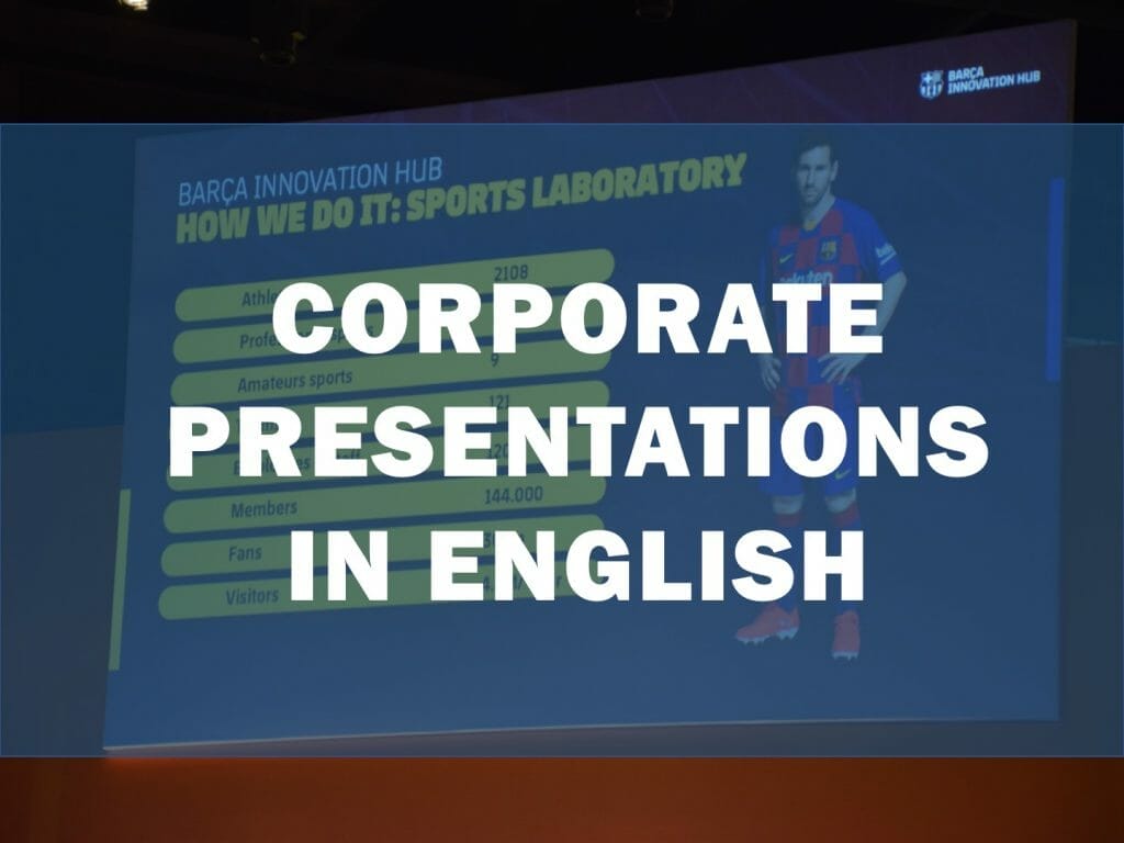 Apresentações em Inglês - Aula